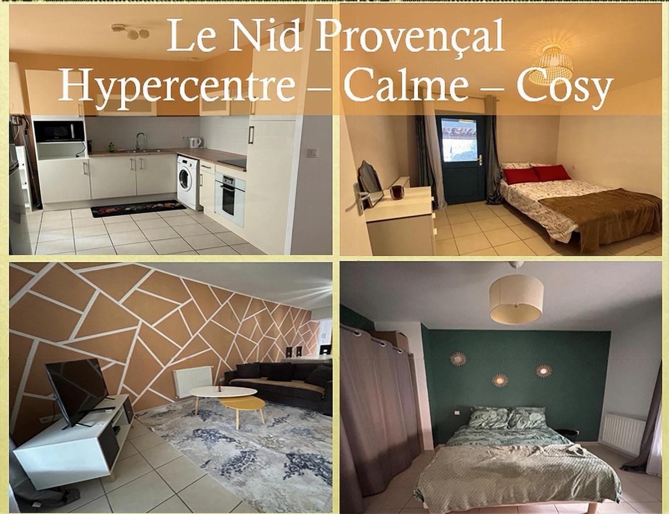 Charmant Appartement 2 Ch Nyons-Centre Ville 外观 照片
